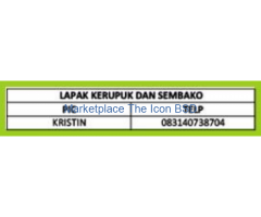 Lapak Kios Beras Pasar Intermoda BSD