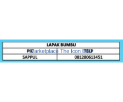 Lapak Kios Bumbu Dapur Intermoda BSD