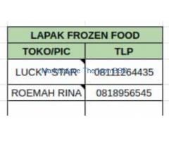 Lapak Kios Frozen Food Intermoda BSD